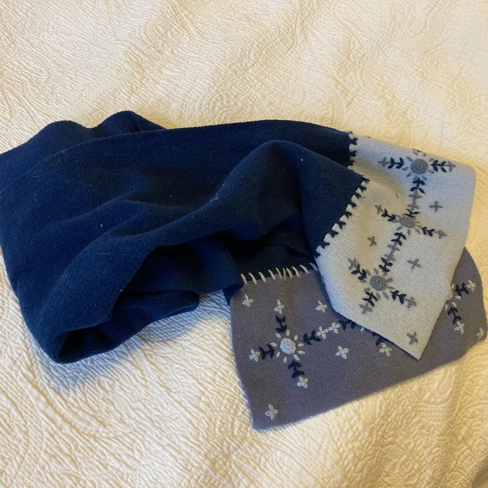 Soft Blue Scarf